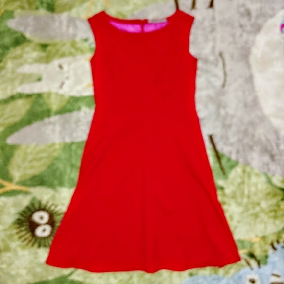 EUC Marc New York Andrew Marc Red Dress - Picture 3 of 7